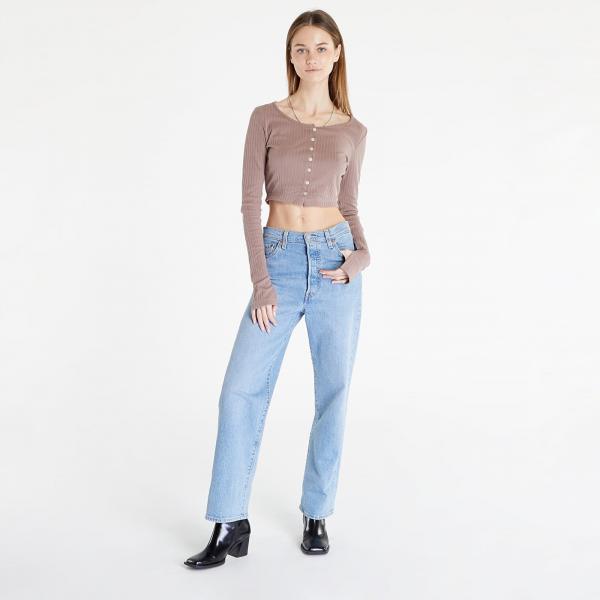 Tričko Reebok Classics Long Sleeve Shirt Taupe S