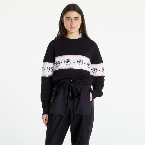 Chiara Ferragni French Terry Co Black
