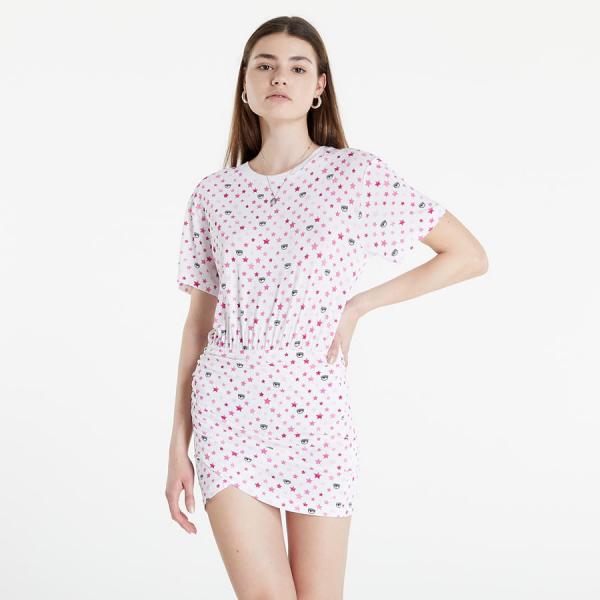 Šaty Chiara Ferragni J.Medaglia Print Rainbow Ao Dress White XS
