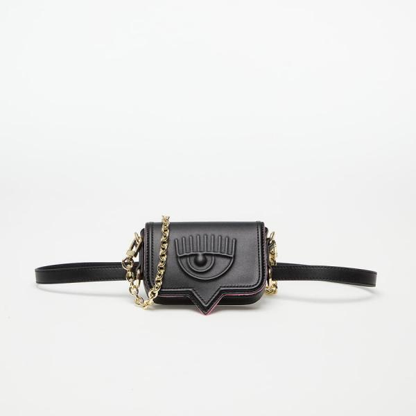 Ledvinka Chiara Ferragni Smooth Calf Pu Bag Black