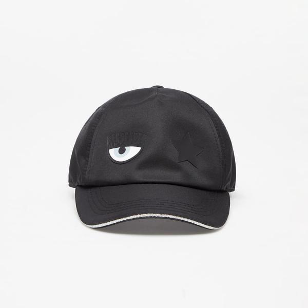 Kšiltovka Chiara Ferragni Nylon Eye/Star Baseball Cap Black