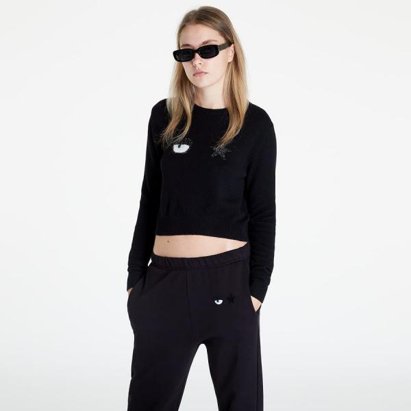 Svetr Chiara Ferragni Eyestar Knit Black L