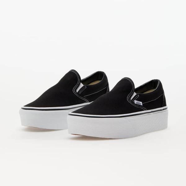 Vans Classic Slip-On Stackform Canvas Black/ True White
