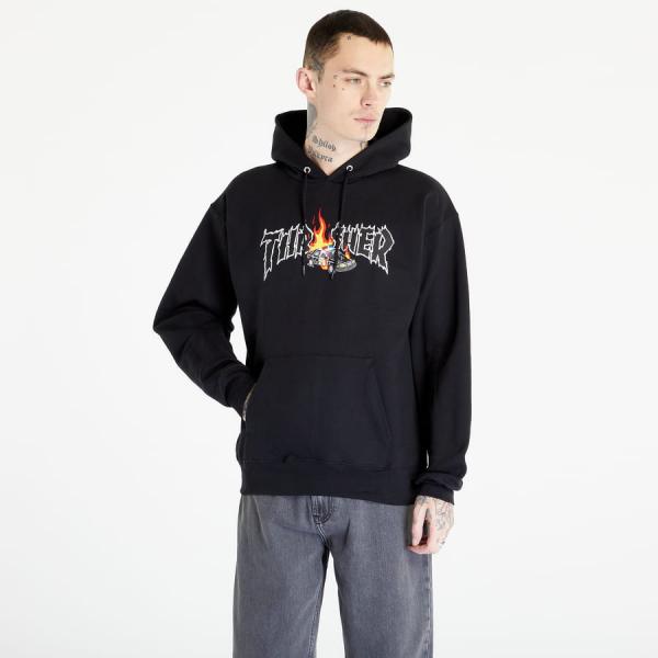 Mikina Thrasher Cop Car Hoodie Black