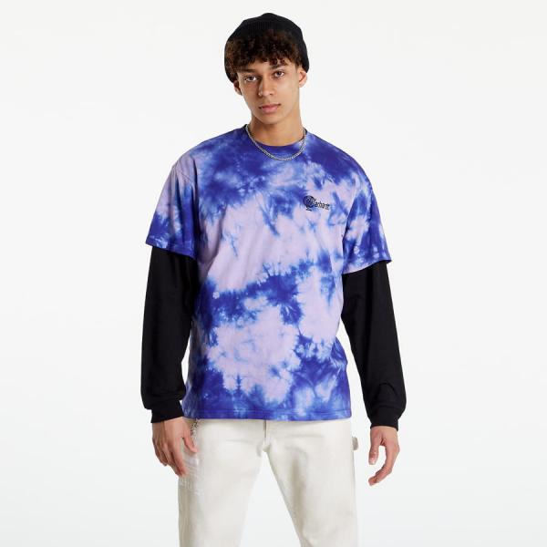 Tričko s krátkým rukávem Carhartt WIP S/S Global T-Shirt Razzmic/ Soft Lavender/ Black