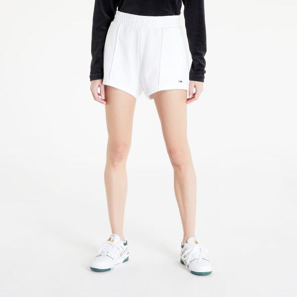 Šortky TOMMY JEANS Tommy Essential Shorts White S