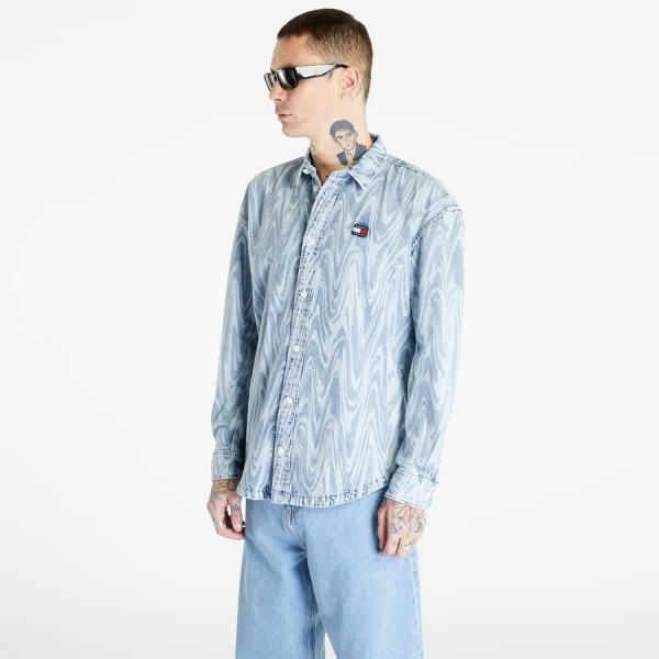 TOMMY JEANS Aop Overshirt Denim S