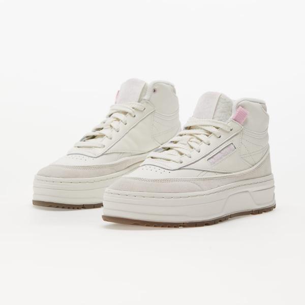 Reebok Club C Geo Mid Chalk/ PixPink/ Taupe