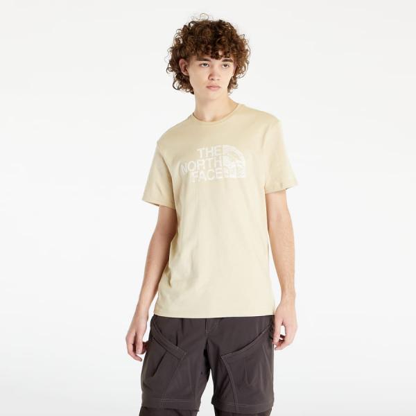 The North Face S/S Woodcut Dome Tee Gravel