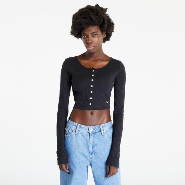 Tričko Reebok Classics Trend Long Sleeve Top Black L