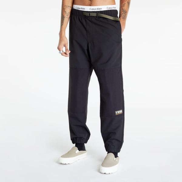 Kalhoty Vans Vans Coastal Loose Tapered Nylon Pant Black