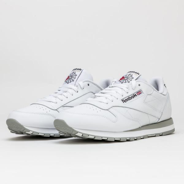 Reebok Classic Leather white / lt grey