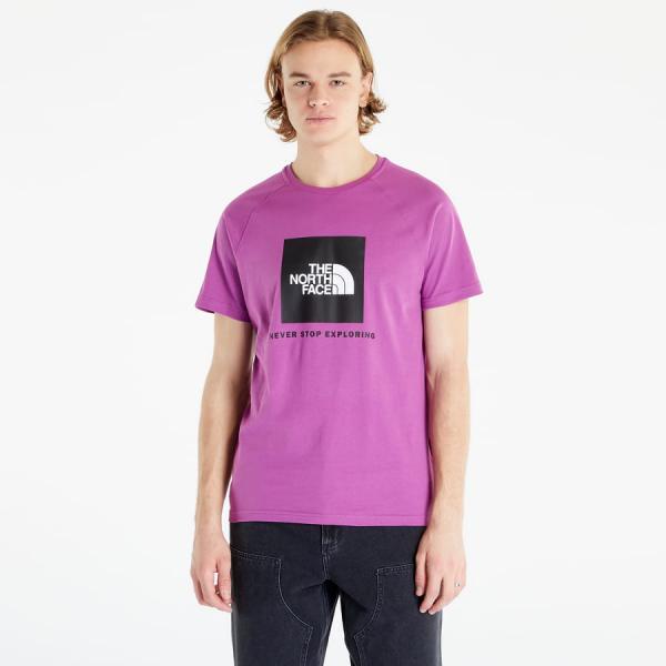 The North Face S/S Raglan Redbox Tee Purple Cactus Flower
