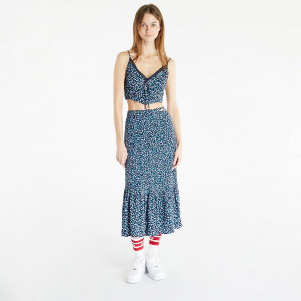 Top Tommy Jeans Ditsy Floral Lace Cami Top Blue Ditsy Floral Print M