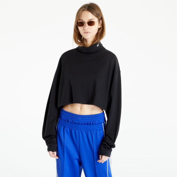 Tričko Reebok Classics Cotton Long Sleeve Tee Black M