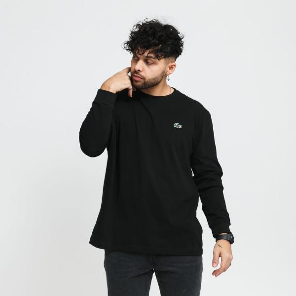LACOSTE Longsleeve Tee Black