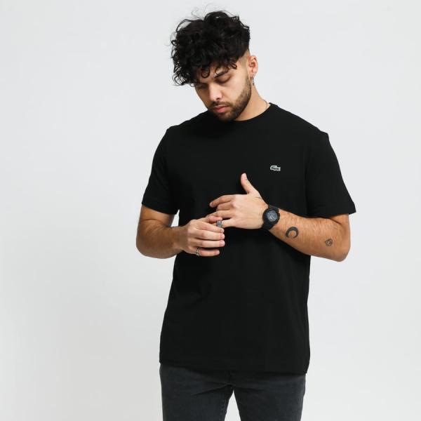 Tričko LACOSTE Men's Tee Black L