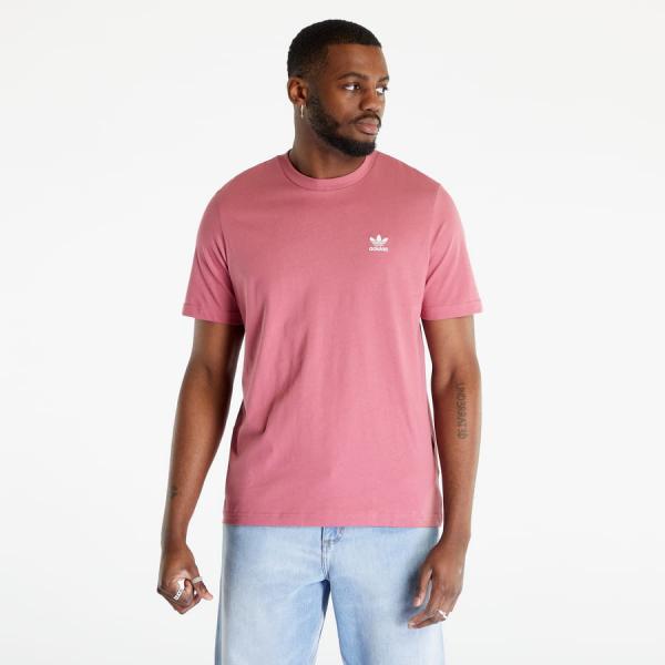 Tričko s krátkým rukávem adidas Originals Essential Short Sleeve Tee Pink Strata