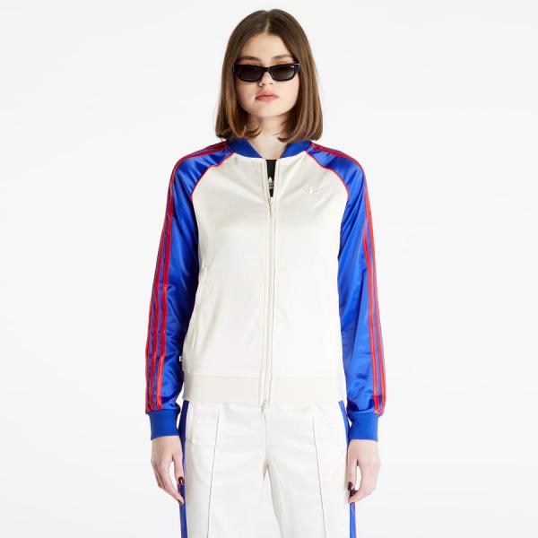 adidas Originals SST Tracktop Wonder White/ Lucid Blue