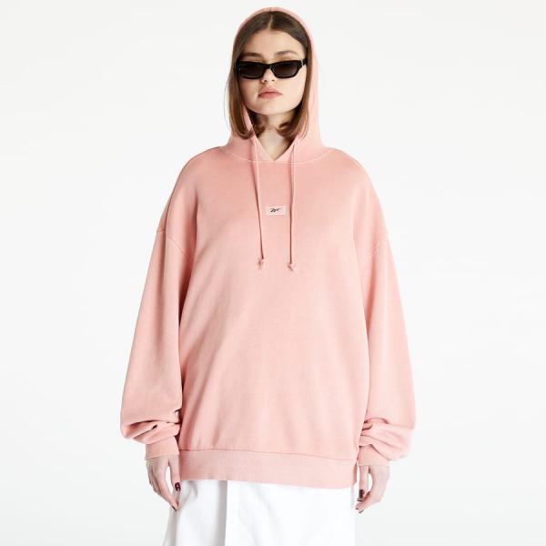 Mikina Reebok Classics Natural Dye Oversized Long Hoodie Frost Berry S