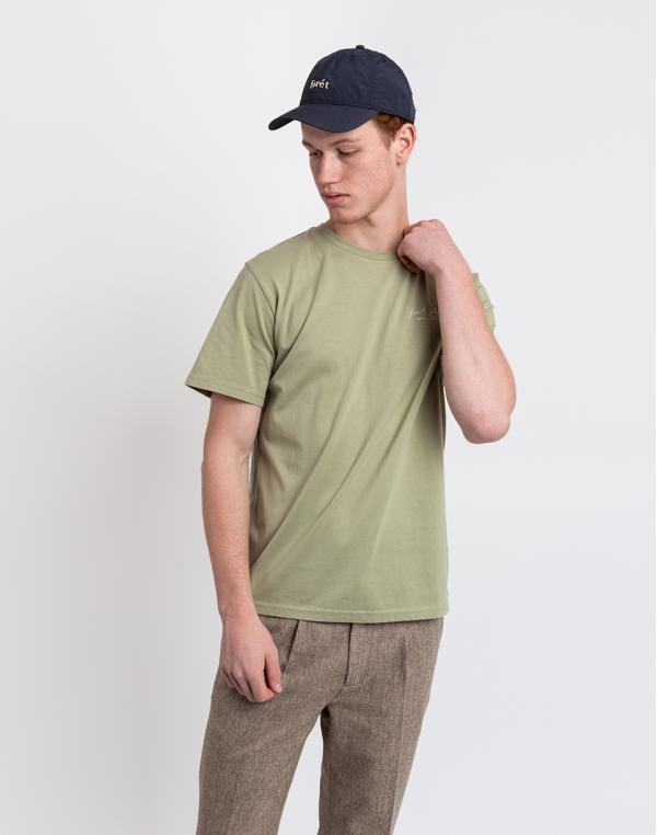 Tričko Forét Gravel T-Shirt SAGE/WHITE
