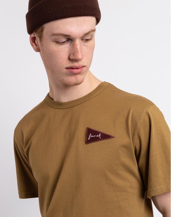 Tričko Forét Yard T-Shirt BURNT/KHAKI