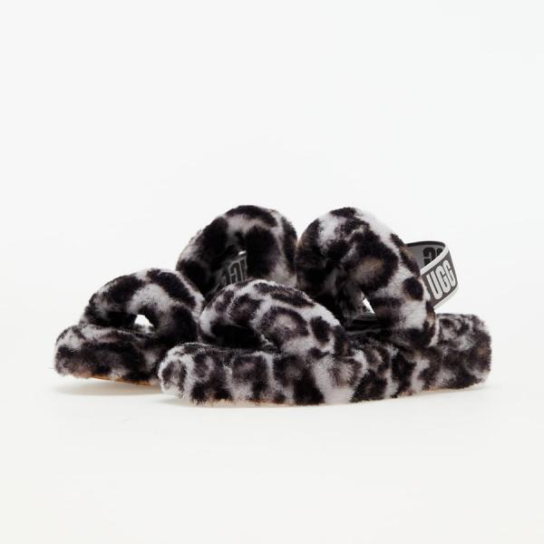UGG W Oh Yeah Panther Print Stormy Grey