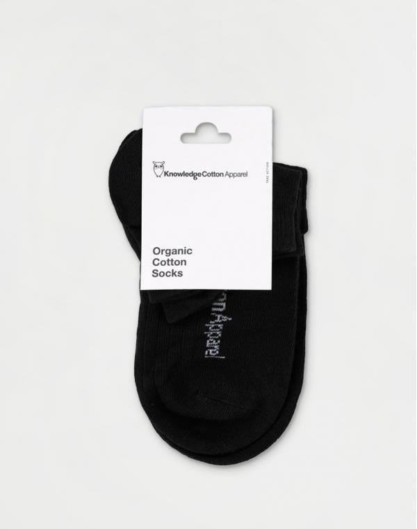 Knowledge Cotton 2-Pack Footie 1300 Black Jet 43-47