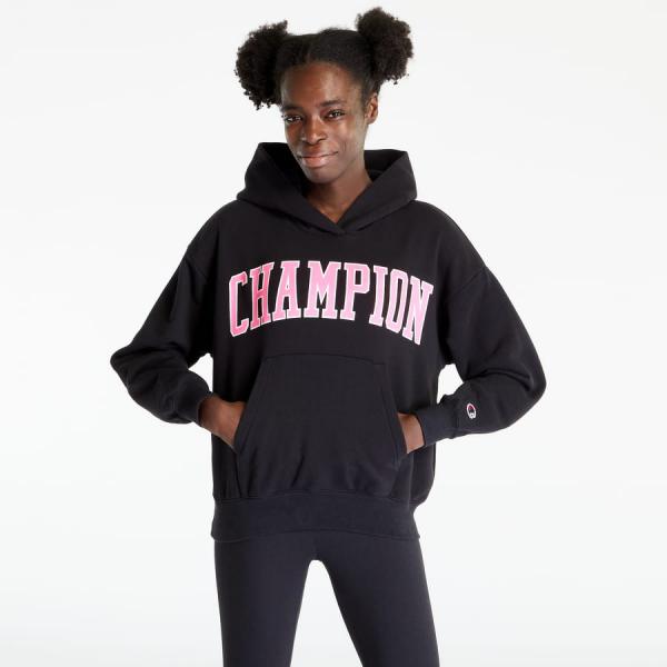 Champion Hooded Sweatshirt Black