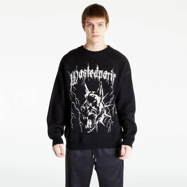 Mikina Wasted Paris Sweater Spike Black