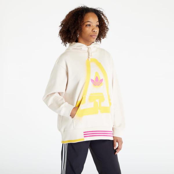 Dámská mikina adidas Originals Oversize Hoodie Wonder White