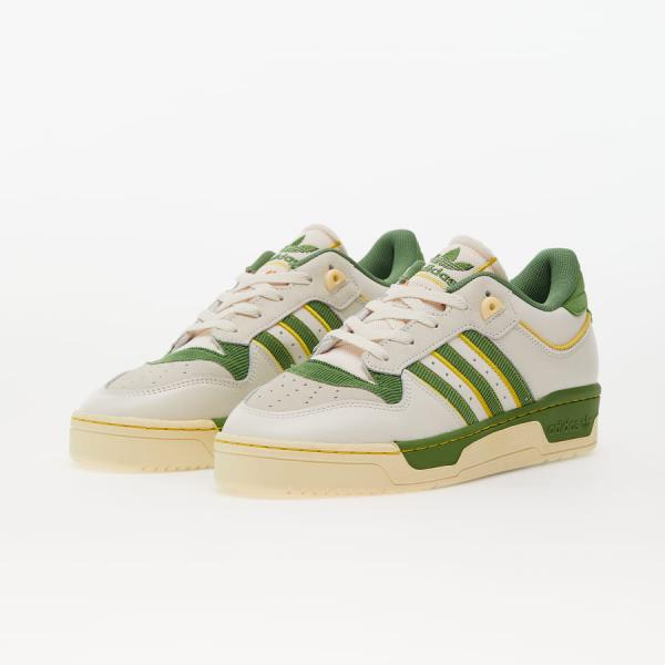 Tenisky adidas Rivalry Low 86 Core White/ Crew Green / Hazy Yellow EUR 36 2/3