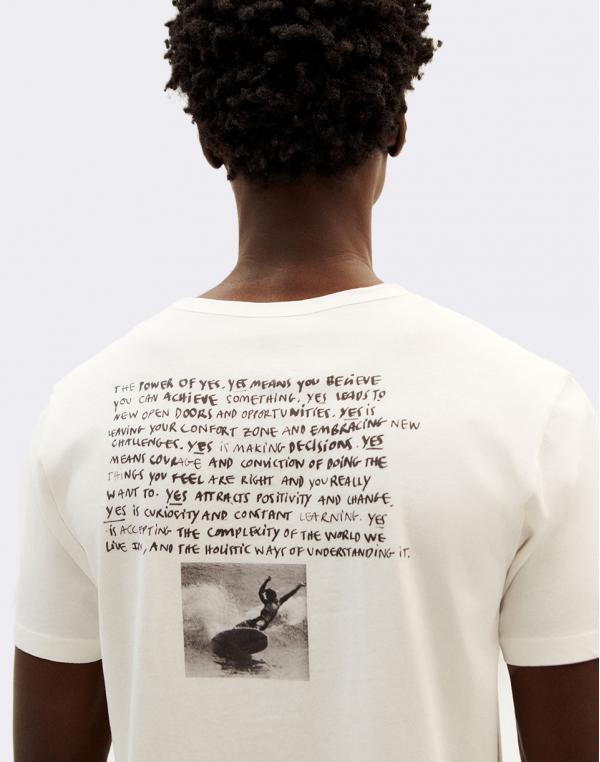 Tričko Thinking MU Manifesto T-Shirt SNOW WHITE