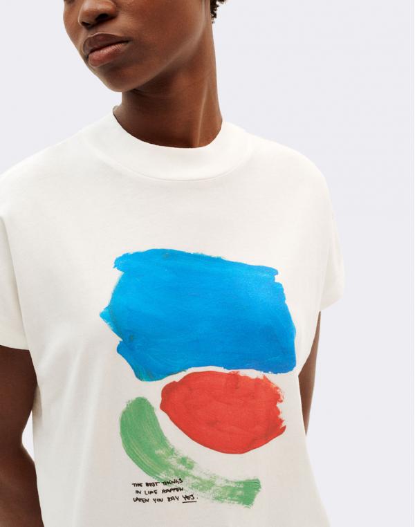 Tričko Thinking MU Manifesto T-Shirt SNOW WHITE