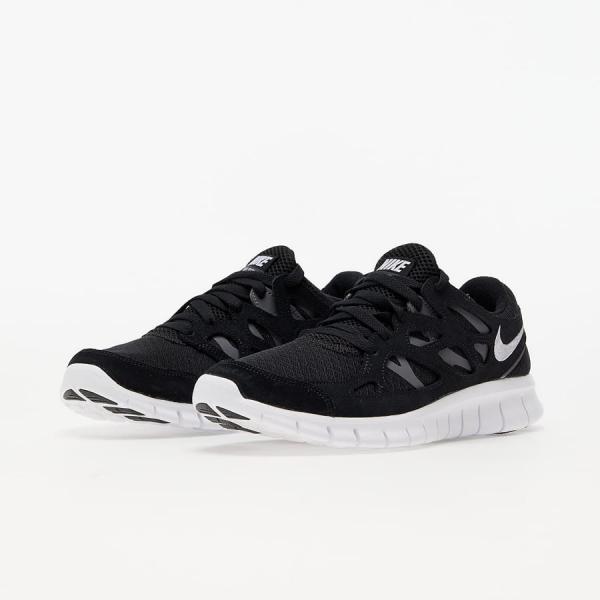 Nike Free Run 2 Black/ White-Dark Grey