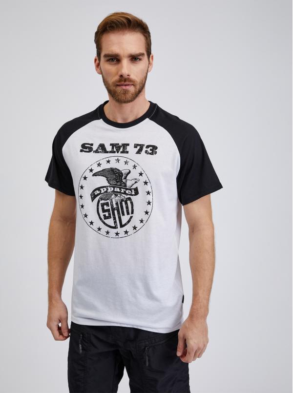 SAM 73 Pánské triko JORDAN Bílá
