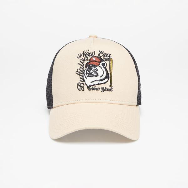 Kšiltovka New Era Heritage Repreve A-Frame Trucker Cap Cream/ Black
