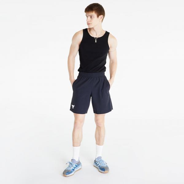Under Armour Project Rock Woven Shorts Black/ White