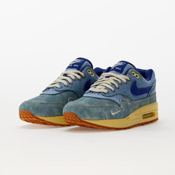 Nike Air Max 1 Premium Mineral Slate/ Deep Royal Blue-Lemon Wash