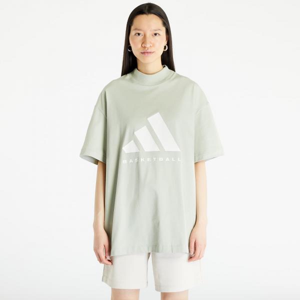 adidas Basketball Tee UNISEX Halo Green