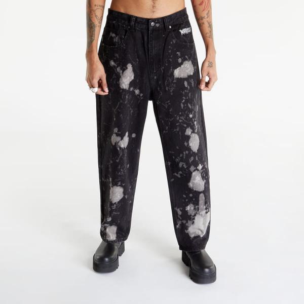 Kalhoty Wasted Paris Pant Casper Exit Bleach Black/ Grey W28