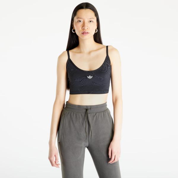 Podprsenka adidas Originals Bra Top Carbon/ Black M