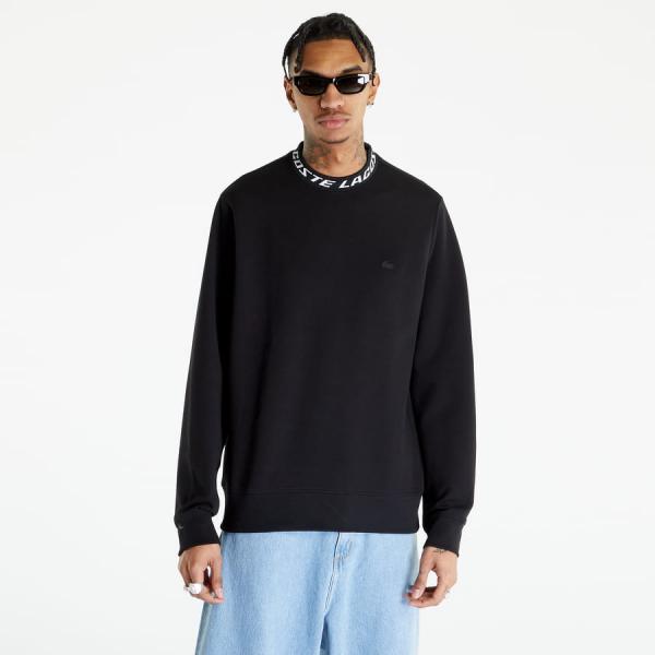 Mikina LACOSTE Sweatshirt Black XL