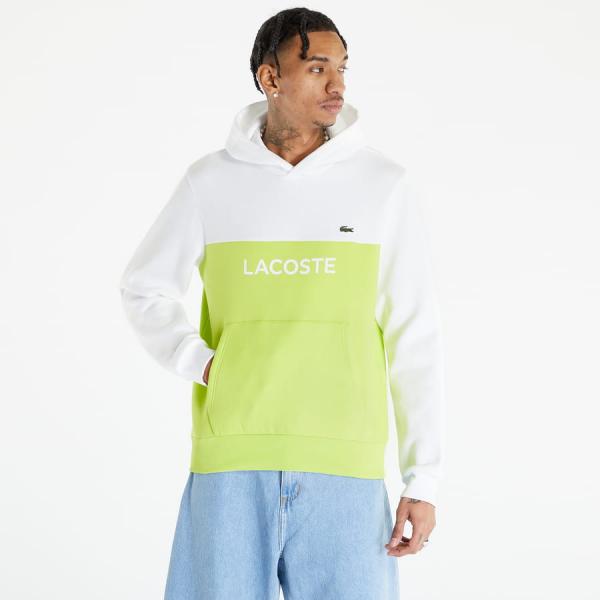 LACOSTE Sweatshirt White/ Lima