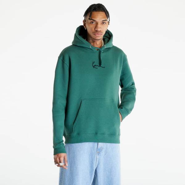 Karl Kani Small Signature Essential Hoodie Dark Green