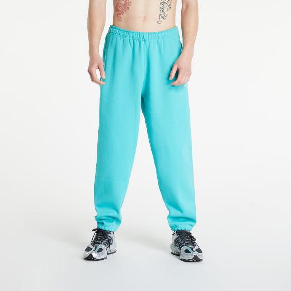 Tepláky Nike Solo Swoosh Men's Fleece Pants Washed Teal/ White