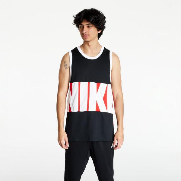Pánské tílko Nike Dri-FIT Men's Basketball Jersey Black/ University Red/ White
