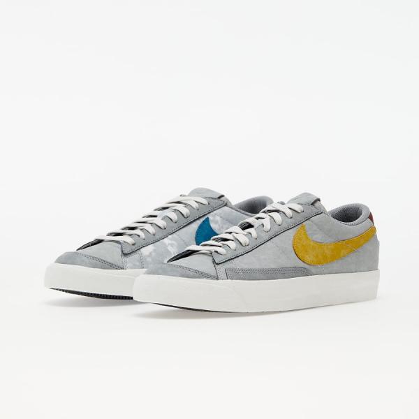 Nike Blazer Low '77 Lt Smoke Grey/ Dark Citron-Green Abyss