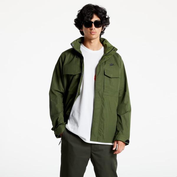 Větrovka Nike Sportswear Men's Unlined Hooded M65 Jacket Rough Green/ Black/ Black