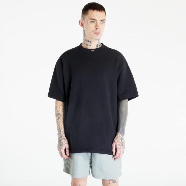 Tričko s krátkým rukávem Nike Sportswear Circa Men's French Terry Short Sleeve Tee Black/ White